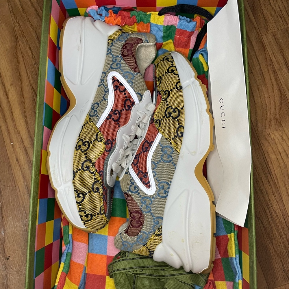 Gucci Women’s - Rhyton GG Sneakers